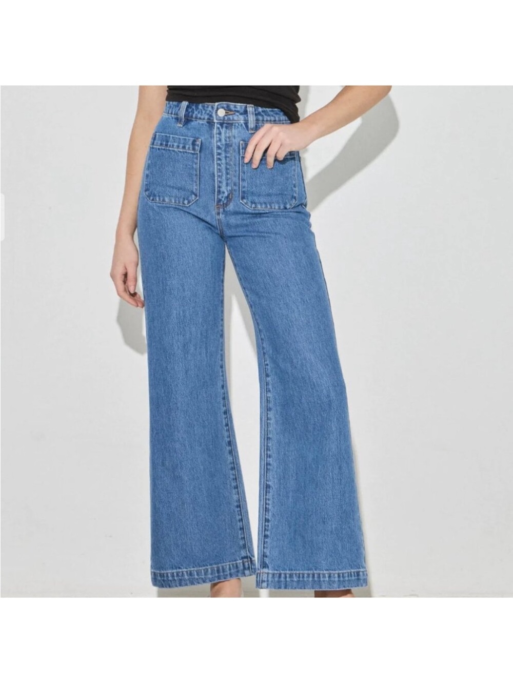 Rollas Wide Leg Sailor Jean